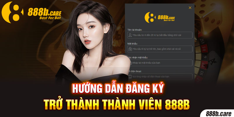 Đăng ký 888b đơn giản