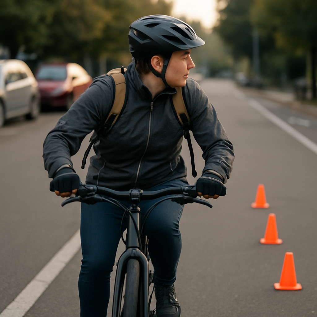 Boulderbicyclecommuters.org: Technikübungen Radfahren für Pendler